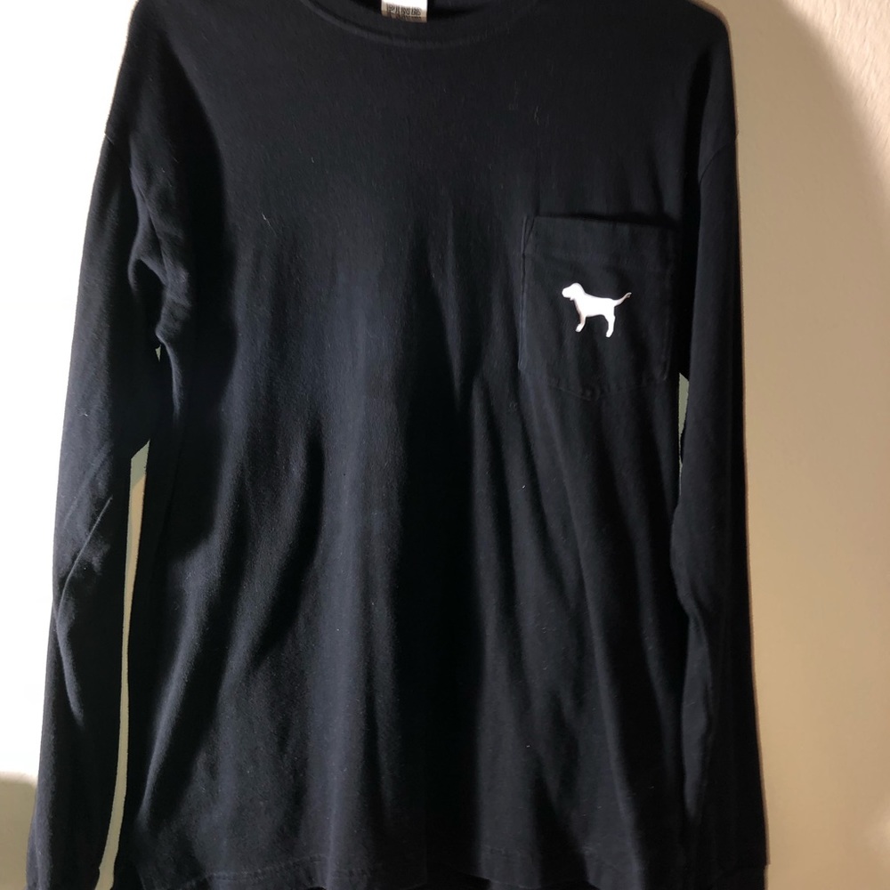 PINK Victoria’s Secret Long Sleeve Campus Tee